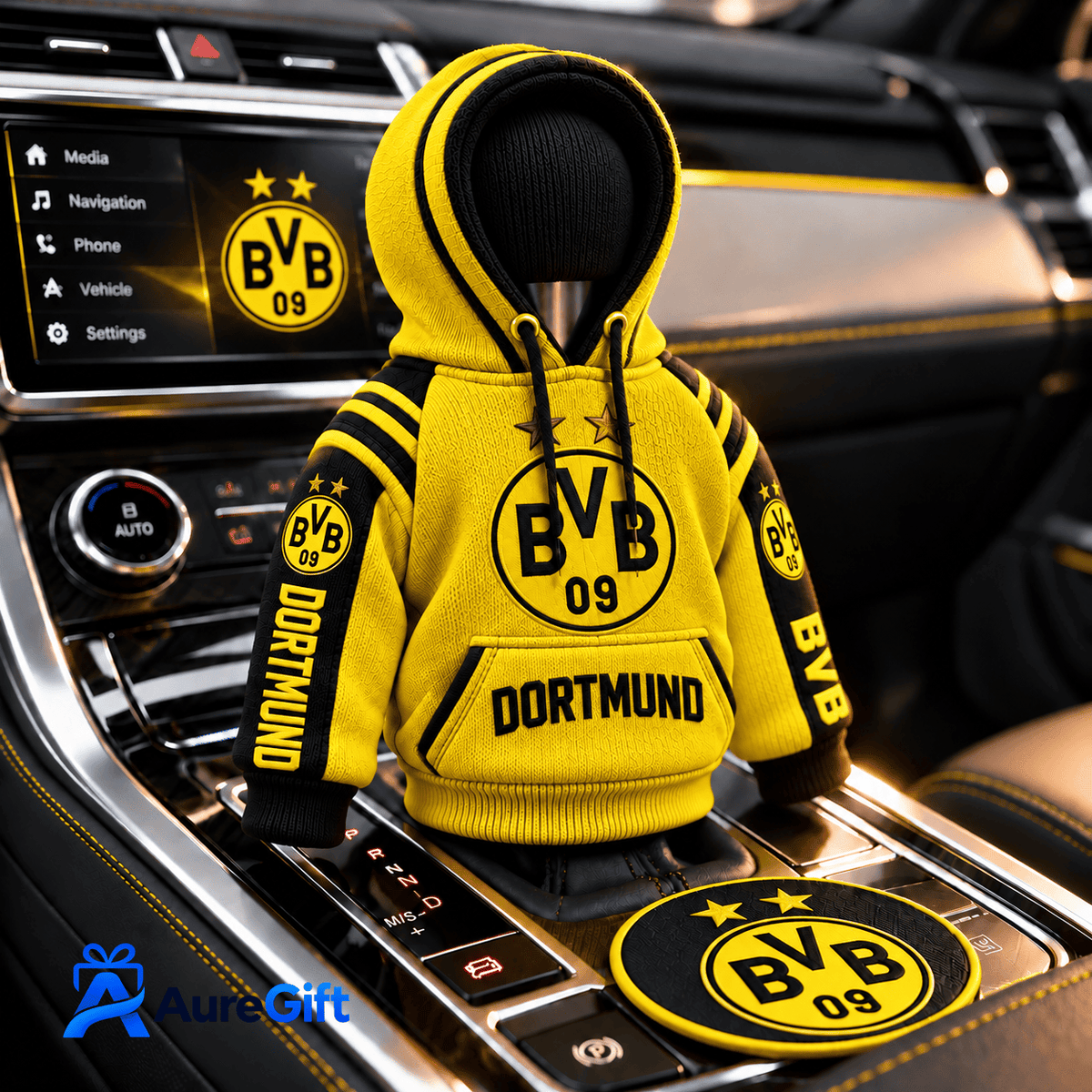 Borussia Dortmund Bundesliga Matchday Personalized Name Shift Knob Hoodie For Fan - Limited Edition