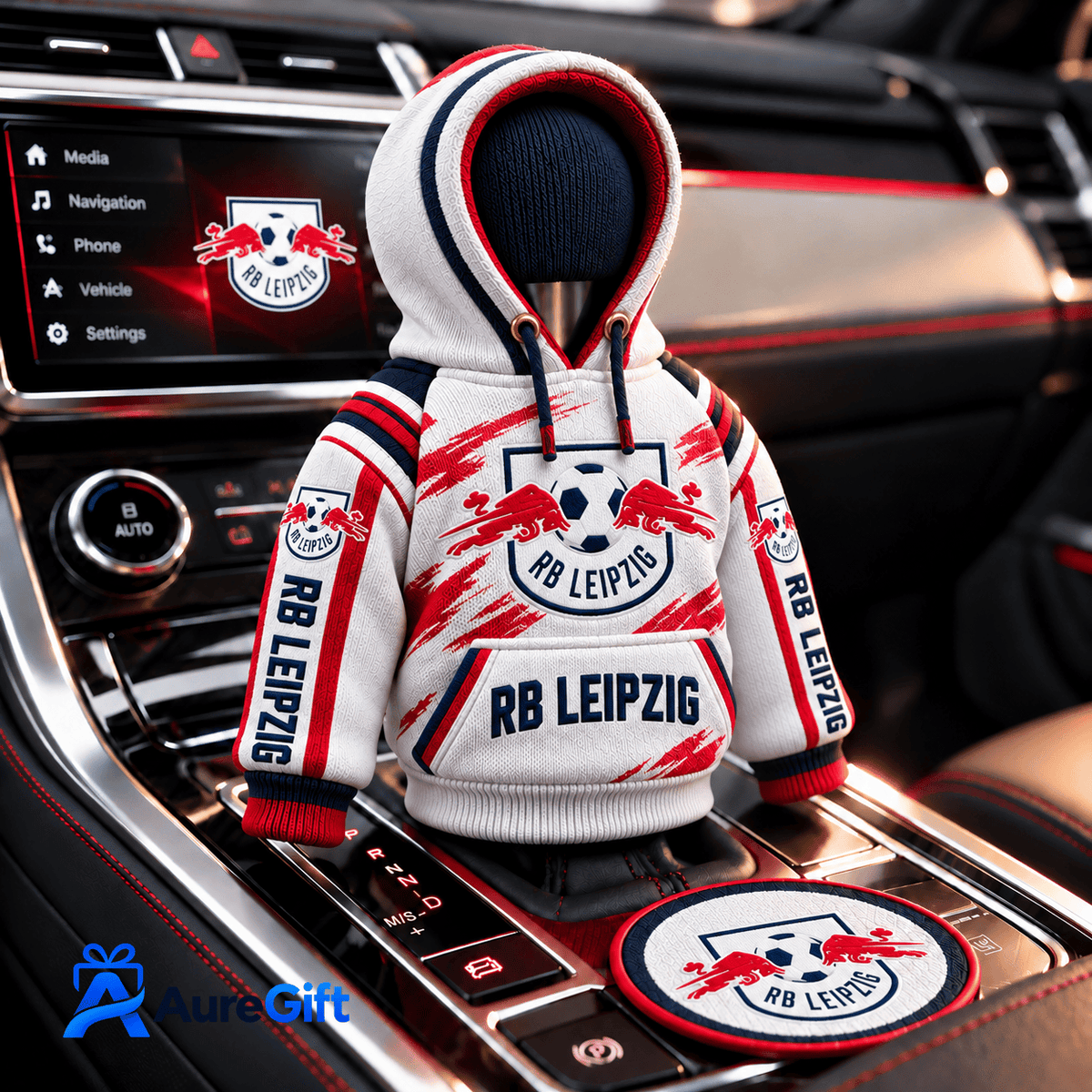 RB Leipzig Bundesliga Matchday Personalized Name Shift Knob Hoodie For Fan - Limited Edition