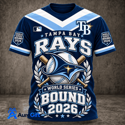 Tampa Bay Rays MLB World Series 2026 Premium Personalized T-Shirt Gift For Fan