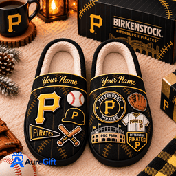 Pittsburgh Pirates MLB Game Day Personalized Name Slipper Gift For Fan - Limited Edition