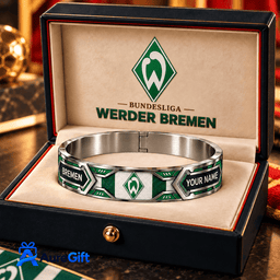 Werder Bremen Bundesliga Matchday Personalized Name Premier 3D Bracelet For Fan - Limited Edition