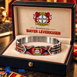 Bayer Leverkusen Bundesliga Matchday Personalized Name Premier 3D Bracelet For Fan - Limited Edition