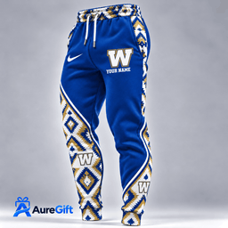 Winnipeg Blue Bombers CFL Native Personalized Long Pant Jogger– Premium Limited Edition Gift for Fans