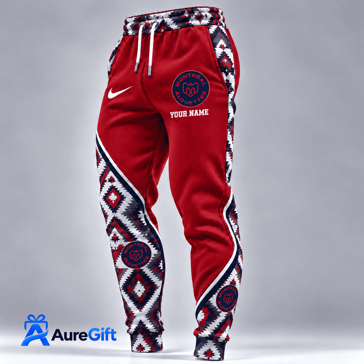 Montreal Alouettes CFL Native Personalized Long Pant Jogger– Premium Limited Edition Gift for Fans