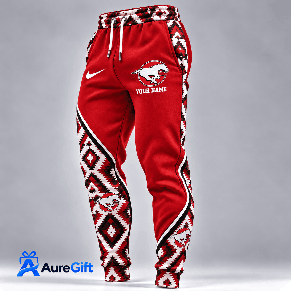 Calgary Stampeders CFL Native Personalized Long Pant Jogger– Premium Limited Edition Gift for Fans