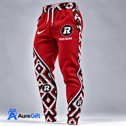 Ottawa REDBLACKS CFL Native Personalized Long Pant Jogger– Premium Limited Edition Gift for Fans
