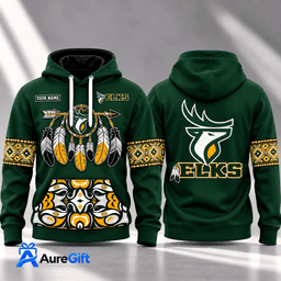 Edmonton Elks CFL Native Personalized Hoodie – Premium Limited Edition Gift for Fans
