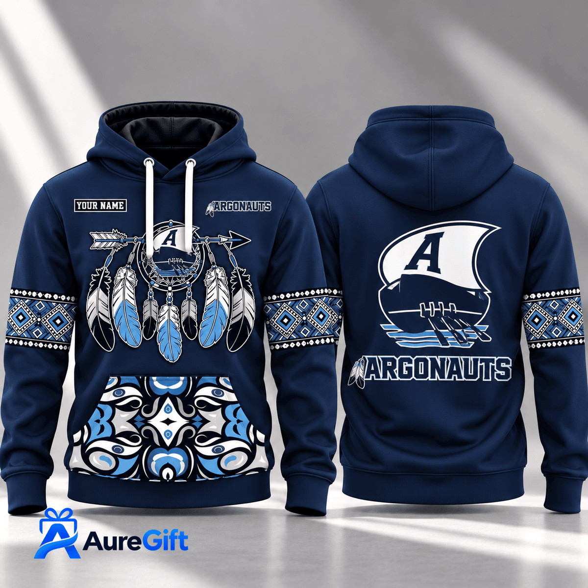 Toronto Argonauts CFL Native Personalized Hoodie – Premium Limited Edition Gift for Fans