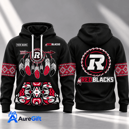 Ottawa REDBLACKS CFL Native Personalized Hoodie – Premium Limited Edition Gift for Fans