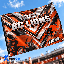 BC Lions CFL Personalized House Flag – Premium Limited Edition Gift for Fans