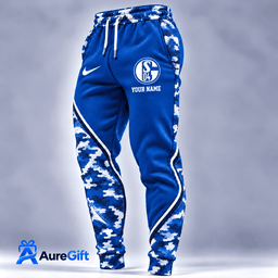 Schalke 04 Bundesliga Matchday Personalized Name Long Pants For Fan - Limited Edition