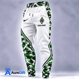 Borussia Mönchengladbach Bundesliga Matchday Personalized Name Long Pants For Fan - Limited Edition