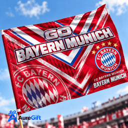 Bayern Munich Bundesliga Matchday Personalized Name Flag House For Fan - Limited Edition