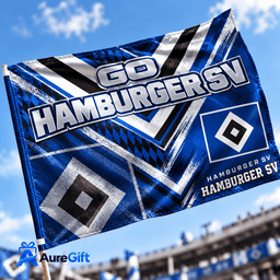 Hamburger SV Bundesliga Matchday Personalized Name Flag House For Fan - Limited Edition