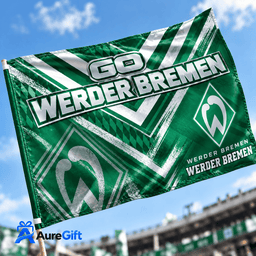 Werder Bremen Bundesliga Matchday Personalized Name Flag House For Fan - Limited Edition