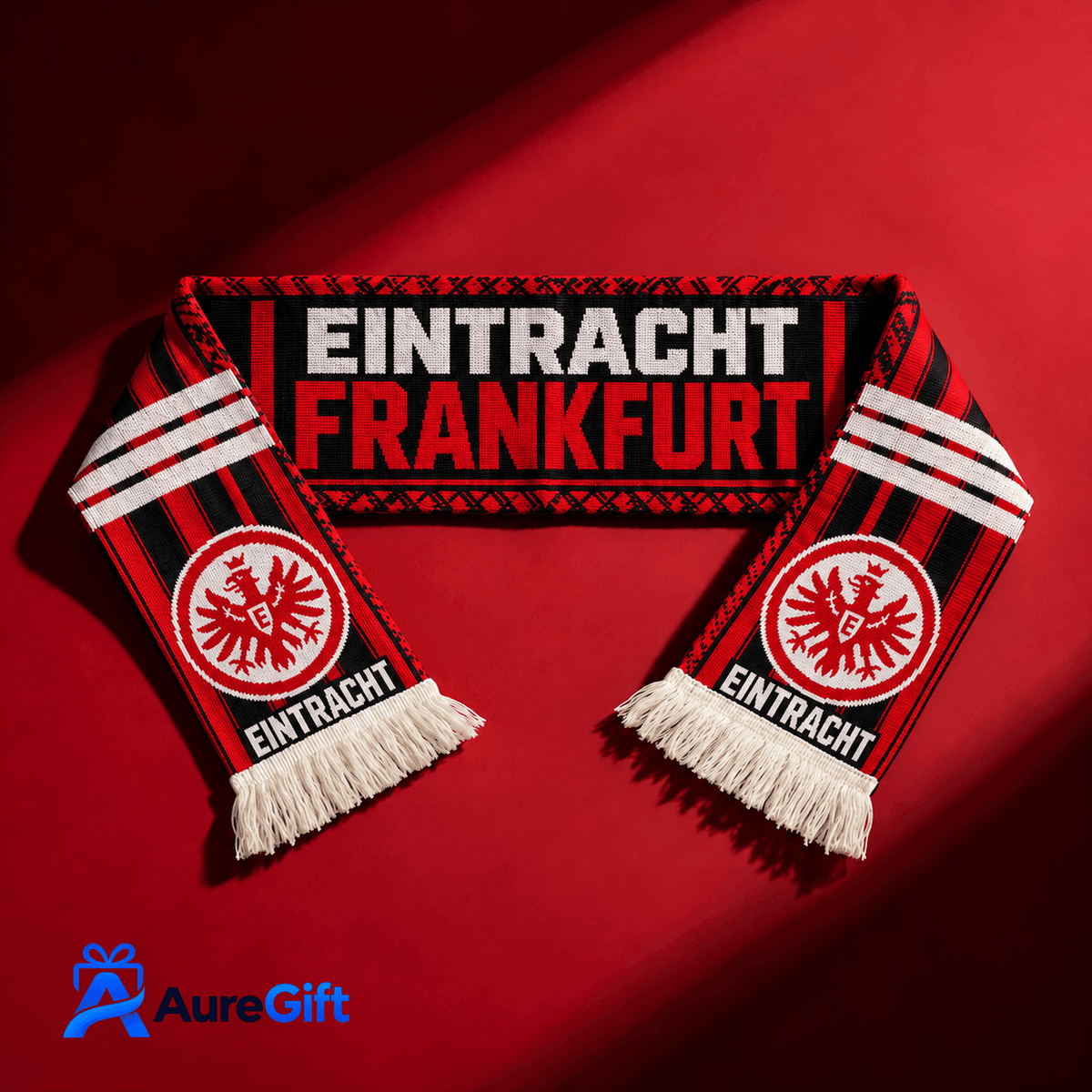 Eintracht Frankfurt Bundesliga Matchday Personalized Name Fan Scarf For Fan - Limited Edition