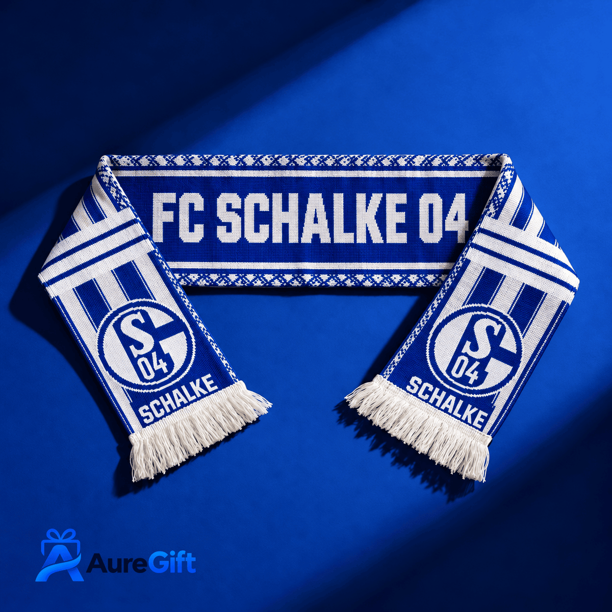 Schalke 04 Bundesliga Matchday Personalized Name Fan Scarf For Fan - Limited Edition