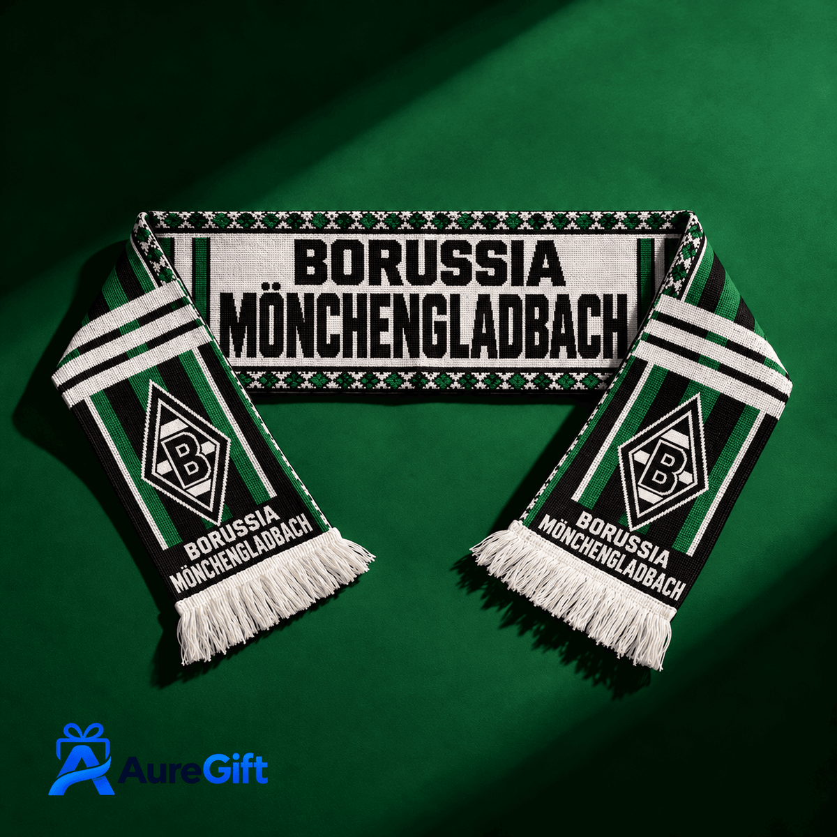 Borussia Mönchengladbach Bundesliga Matchday Personalized Name Fan Scarf For Fan - Limited Edition