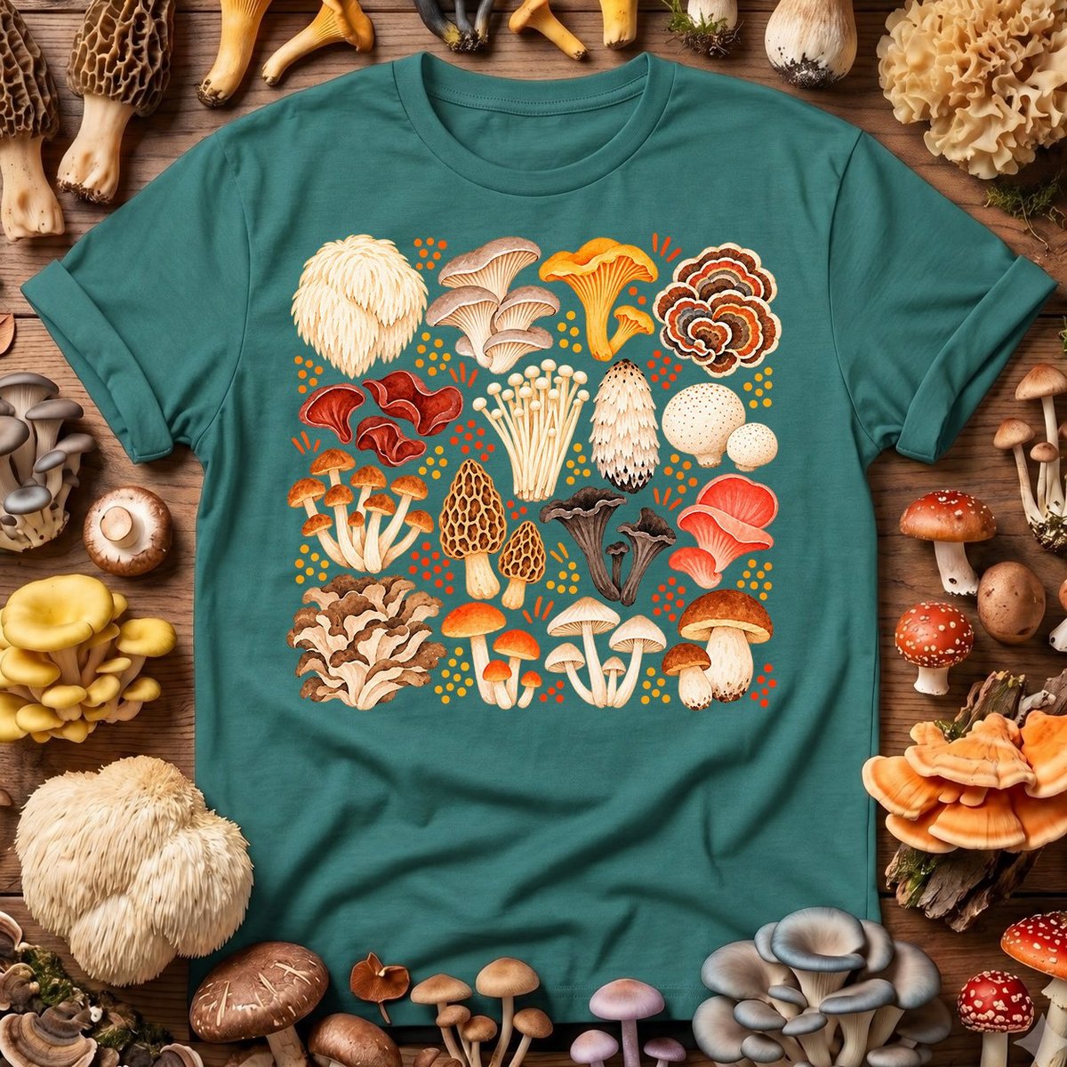 Wild Mushroom Collection T Shirt