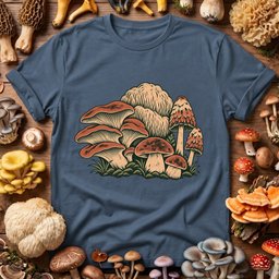 Autumn Mushroom Gathering T-shirt