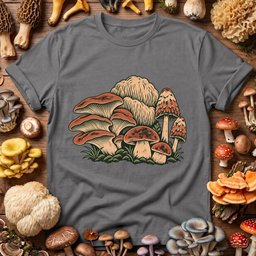 Autumn Mushroom Gathering T-shirt