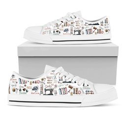 Sewing Lover Women's Low Top Shoes Crafty Comfort