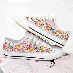 Sewing Lover Women's Low Top Shoes It's Sew Time
