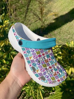 Sewing Lover Graphic Clogs Block Party
