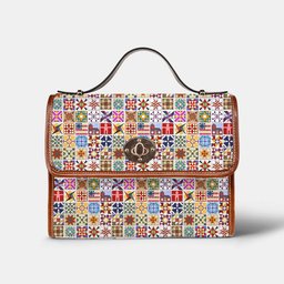 Sewing Lover Satchel Handbag Quilt Blocks