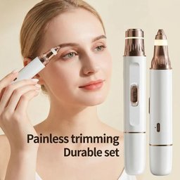 Dual-Head Lady Shaver & Eyebrow Trimmer,