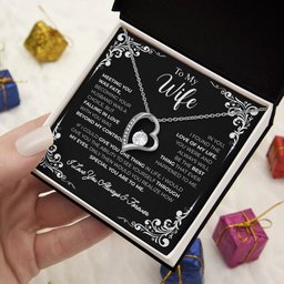 Forever Love Necklace for To My Wife Gift