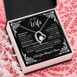 Forever Love Necklace for To My Wife Gift
