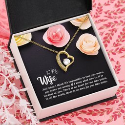 Forever Love Necklace To My Wife Gift
