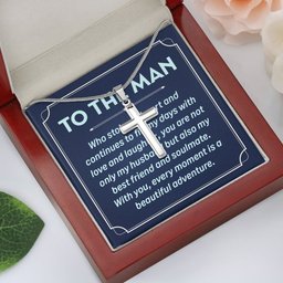 Stainless Cross Necklace for To The Man