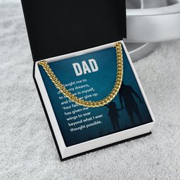 Cuban Link Chain for Dad Gift