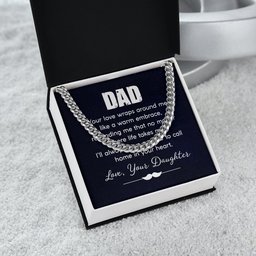 Cuban Link Chain Dad