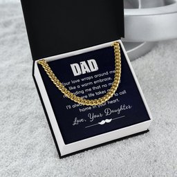Cuban Link Chain Dad