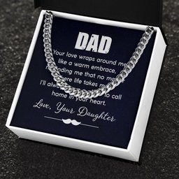 Cuban Link Chain Dad