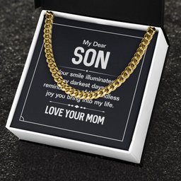 Cuban Link Chain for My Dear Son