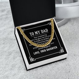 Cuban Link Chain for To My Dad