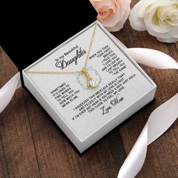 Premium Alluring Necklace To My Beautiful Daughter