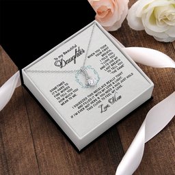 Premium Alluring Necklace To My Beautiful Daughter