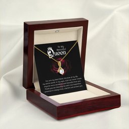 Premium Alluring Necklace for To My Beautiful Queen Gift