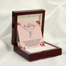 Premium Alluring Necklace To My Beautiful Wife
