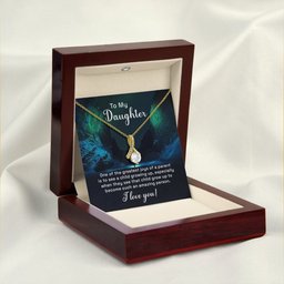 Premium Alluring Necklace To My Daughter Gift