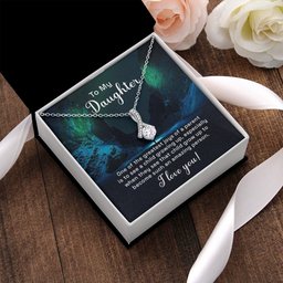 Premium Alluring Necklace To My Daughter Gift