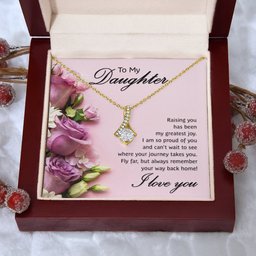 Alluring Necklace for To My Daughter