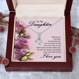 Alluring Necklace for To My Daughter