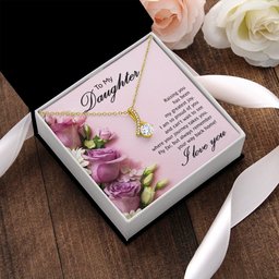 Alluring Necklace for To My Daughter