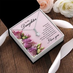 Alluring Necklace for To My Daughter